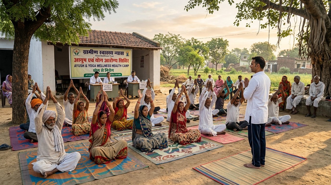 आयुष एवं प्राकृतिक चिकित्सा जन-जागरूकता कार्यशाला